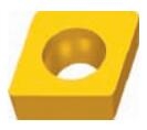 ZCC·CT普通车削硬质合金及金属陶瓷刀片CC口口（正角型）无槽 CCMW09T304