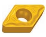 ZCC·CT普通车削硬质合金及金属陶瓷刀片DC口口（正角型）HF精加工 DCMT070204-HF