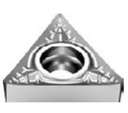 ZCC·CT普通车削硬质合金及金属陶瓷刀片TC口口（正角型）LC铝加工 TCGX090204-LC