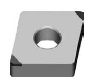 ZCC·CT普通车削刀片PCBN&PCD刀片 CN口口（负角型） CNGA120408-2