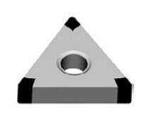 ZCC·CT普通车削刀片PCBN&PCD刀片 TN口口（负角型） TNGA160412-3