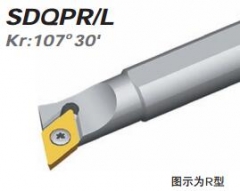 ZCC·CT 普通车削刀片 内孔车削刀具  SDQPR/L  S16Q-SDQPR/L07