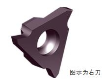 ZCC·CT 切断切槽刀具 QC系列 方头浅槽刀片 QC11R/L 125-R02