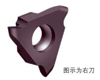 ZCC·CT 切断切槽刀具 QC系列 方头浅槽刀片 QC22R/L 150R