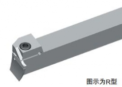 ZCC·CT 切断切槽刀具 小松鼠系列端面切槽、 车削用L型刀具QFFD 2525R/L10-48L
